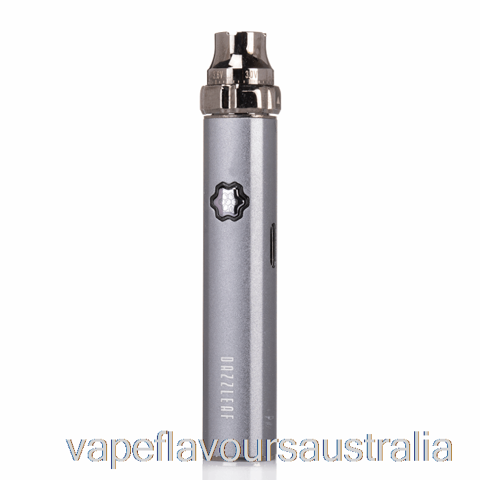 Vape Australia DAZZLEAF SQUARii Top Twist 510 Battery Dark Grey